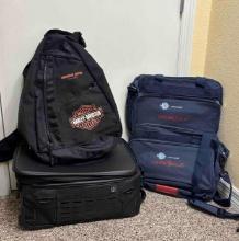 Kuryakyn Porter Trunk Bag, Weather Resistant Motorcycle Travel Bag, Harley Davidson Travel Sling,