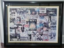 Large Tom Gross Jr photography Boston Garden Framed photo collage