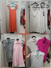 NICE LADIES CASUAL DRESSES INCLUDING NEW TAG, BANANA REPUBLIC, RALPH LAUREN