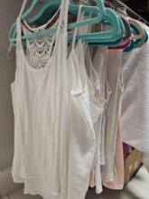 Nice grouping of ladies tank, tops and spaghetti straps