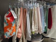 NICE GROUPING LADIES SHORTS- NEW TAGGED, PASTELS, EXERCISE, CASUAL, DRESSY