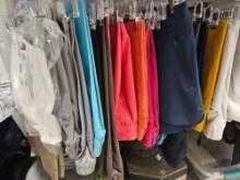 LARGE GROUPING, LADIES DRESS AND CASUAL SHORTS, INCLUDING NEW TAGGED, POLO