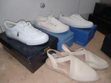 (4) Pairs of Ladies Shoes including polo Ralph Lauren Sz 5