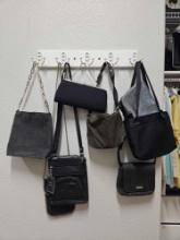 Purse grouping Including leather, vintage, and new tagged