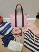 PINK RALPH LAUREN POLO leather handle SATCHEL AND OTHER TOTES AND TRAVEL BAGS