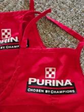 2 PURINA CHEFS APRONS