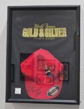 Signed RICK HARRISON - WORLD FAMOUS GOLD AND SILVER PAWN SHOP. SIGNED CAP