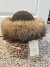 Impressive Sable Fox Fur Hat, Tagged