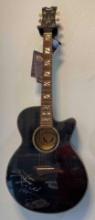 Dean guitar autographed by Brett Michaels of Poison