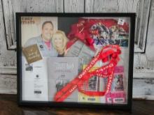 Awesome Kentucky Derby framed shadowbox featuring celebrity chef Mike Isabella
