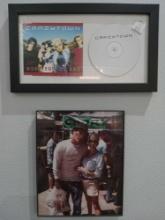 Crazytown framed CD and framed photo