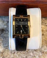 Bulova A2 Tank Date Quartz Watch 97B42