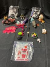 Retro Toys including Muppet Motorcycle Mania Collectible, # 1293a