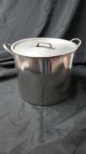 Large Stainless? Stock pot with lid