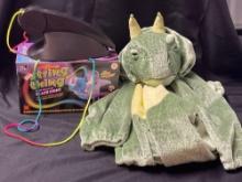Vintage String Thing in box, Dragon Costume Size 44 inch