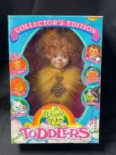 1993 "Wizard of Oz Toddlers Collector's Edition" doll, the Cowardly Lion
