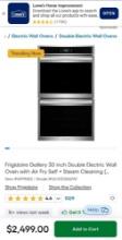 NEW BOXED Frigidaire Gallery 30" Double Electric Wall Oven, Model GCWD3067AF