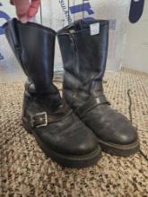 Pair of Sz 10.5 Ariat Riding Boots