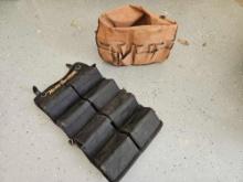 HARLEY DAVIDSON ROLL UP TRAVEL BAG AND CAL HAWK BUCKET BAG ORGANIZER