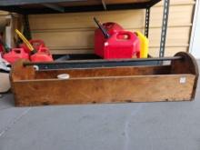 WOOD TOOL BOX CADDY