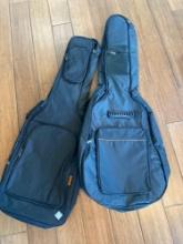 2 Soft padded guitar cases