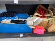 Contents of 5th shelf with sprinkler heads