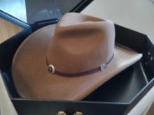 Western Wool Rancher 100% Wool w/ M&F Western Double Hat Can