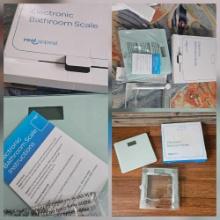 NEW ELECTRONIC BATHROOM SCALE PLUS 2 more