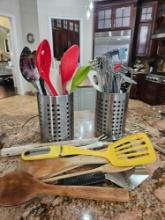 KITCHEN UTENSILS FOR DAYS, INCLUDING STAINLESS STEEL CUTLERY DRAINERS
