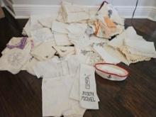 VINTAGE LINENS AND SWEET BABY BOY PCS.