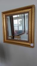 Gold-tone Framed Mirror