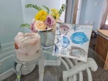 Group of Lovely Floral Decor and More