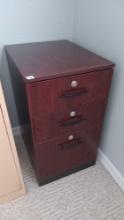 3 Drawer Modern Filing Cabinet, no contents.