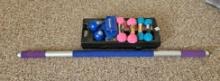 Exercise Group: including Weights and Sculpting Stick