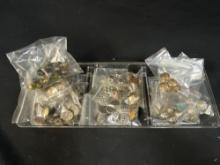 Small and Medium Vintage Buttons, Lots of designs and muted colors to choose from