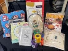 Crafty Supplies: Stained Glass, Cutouts, Mega Hoop, Pet Collars