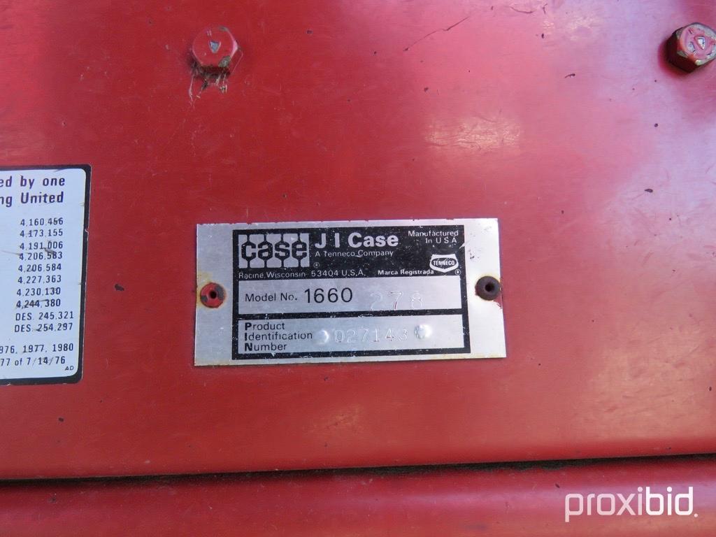 1660 Case IH, 24.5x32, SN 027143