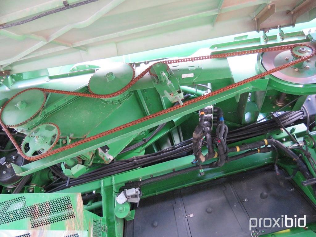 S670 JD, 800/70R38, 28Lx26 rear, 4 wh., prem. cab, 2012 yr.,  spreader, 1885 hrs., SN 1H0S670SKC0747