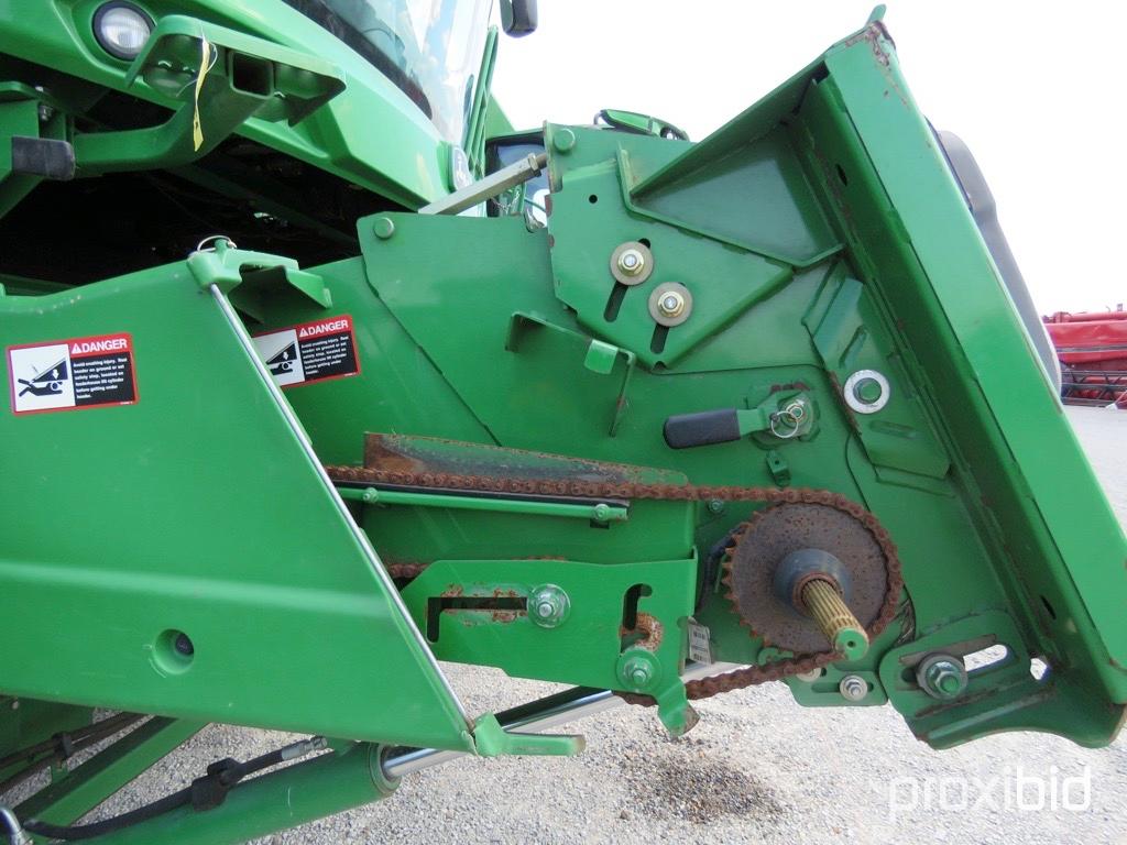 S670 JD, 800/70R38, 28Lx26 rear, 4 wh., prem. cab, 2012 yr.,  spreader, 1885 hrs., SN 1H0S670SKC0747