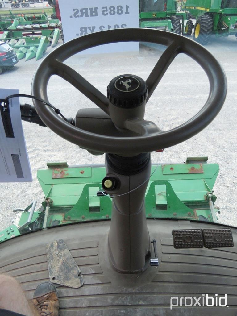 S670 JD, 800/70R38, 28Lx26 rear, 4 wh., prem. cab, 2012 yr.,  spreader, 1885 hrs., SN 1H0S670SKC0747