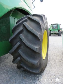 S670 JD, 800/70R38, 28Lx26 rear, 4 wh., prem. cab, 2012 yr.,  spreader, 1885 hrs., SN 1H0S670SKC0747