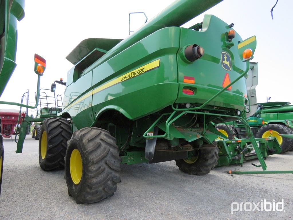 S670 JD, 800/70R38, 28Lx26 rear, 4 wh., prem. cab, 2012 yr.,  spreader, 1885 hrs., SN 1H0S670SKC0747