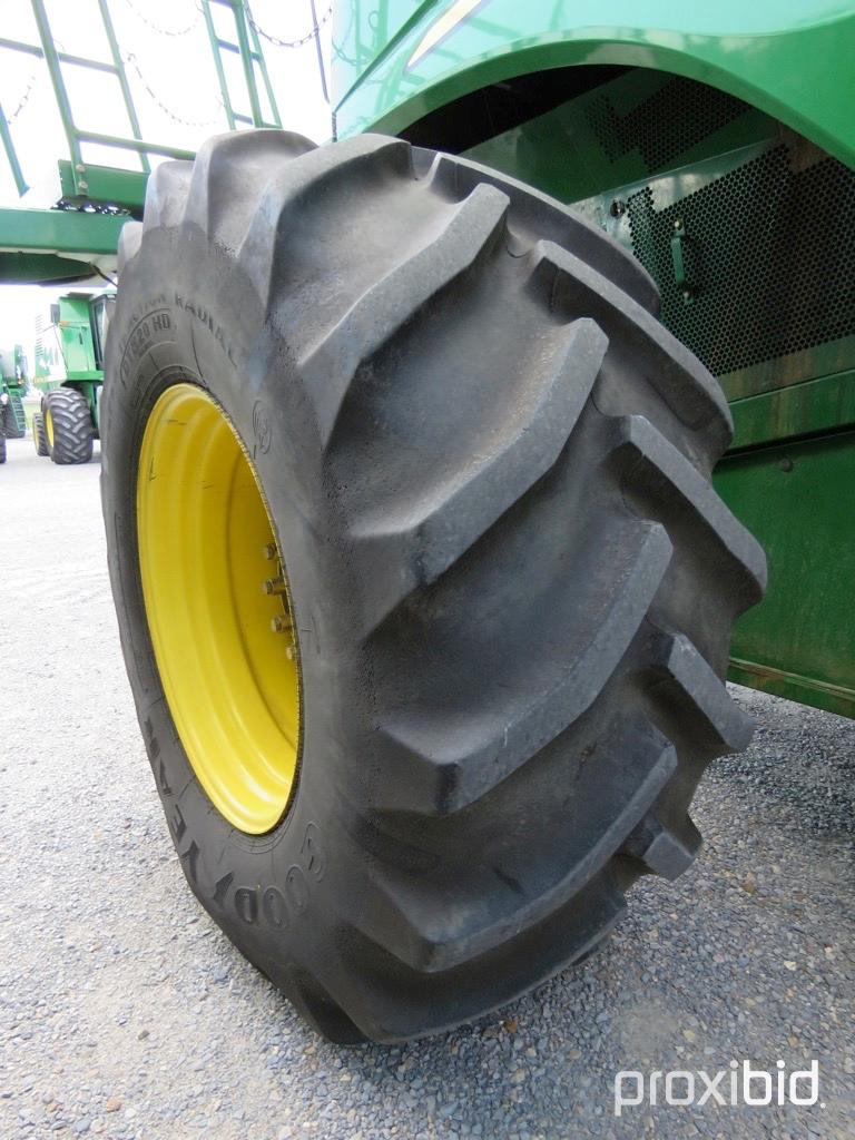 S670 JD, 800/70R38, 28Lx26 rear, 4 wh., prem. cab, 2012 yr.,  spreader, 1885 hrs., SN 1H0S670SKC0747