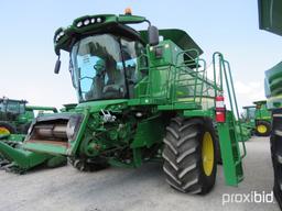 S670 JD, 800/70R38, 28Lx26 rear, 4 wh., prem. cab, 2012 yr.,  spreader, 1885 hrs., SN 1H0S670SKC0747