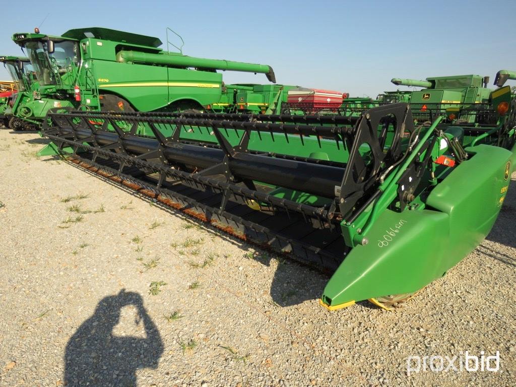 630 JD flex draper, SN 775035