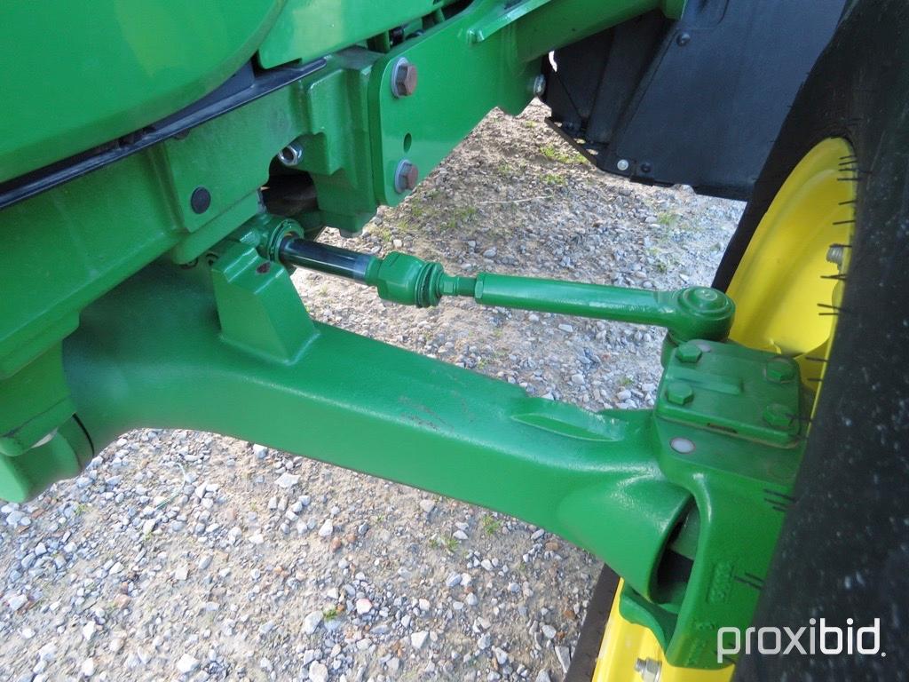 JOHN DEERE 5100E TRACTOR, 101HP, CAB, MFWD, W/H260 LOADER, SN 1LV5100EKGG400830, 568 HRS.