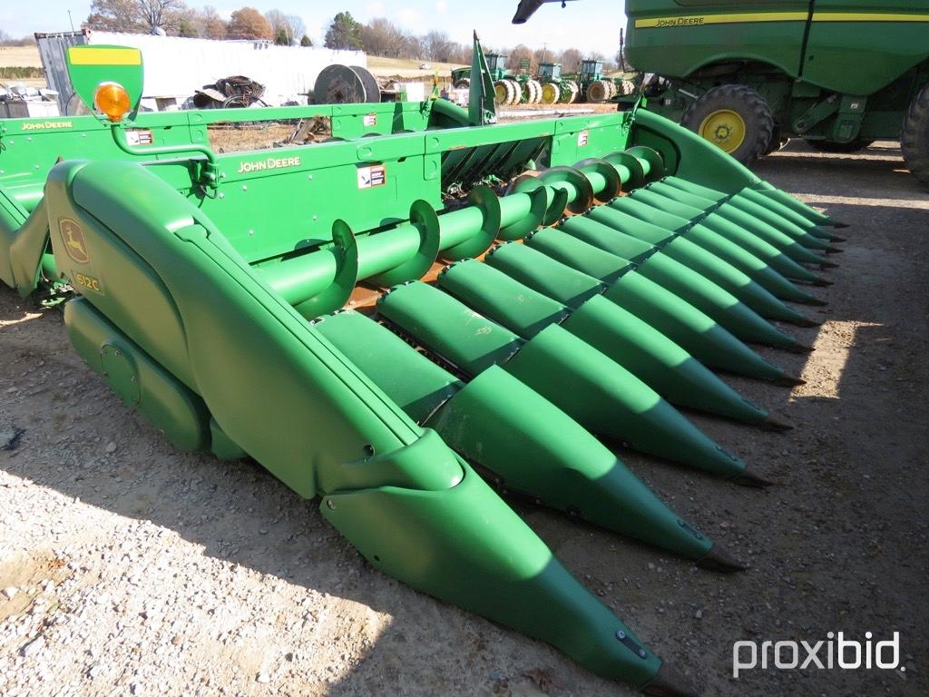 JOHN DEERE 612C CORN HEAD, 12 ROW, 20", SN 1H00612CLFX785054