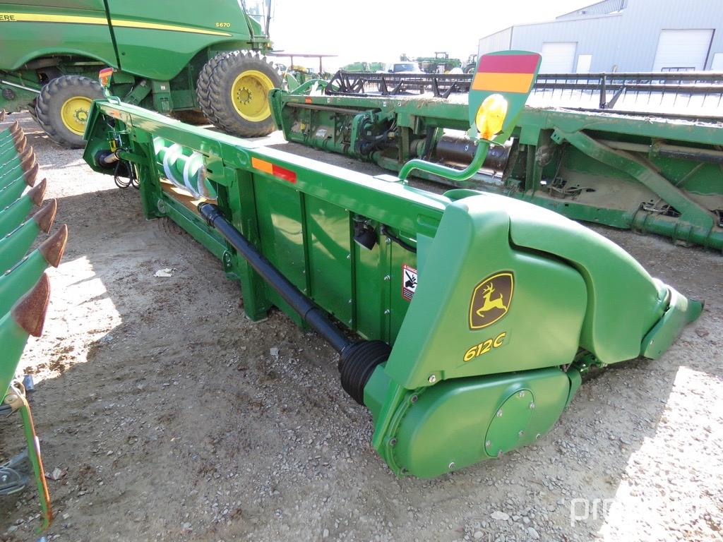 JOHN DEERE 612C CORN HEAD, 12 ROW, 20", SN 1H00612CLFX785054