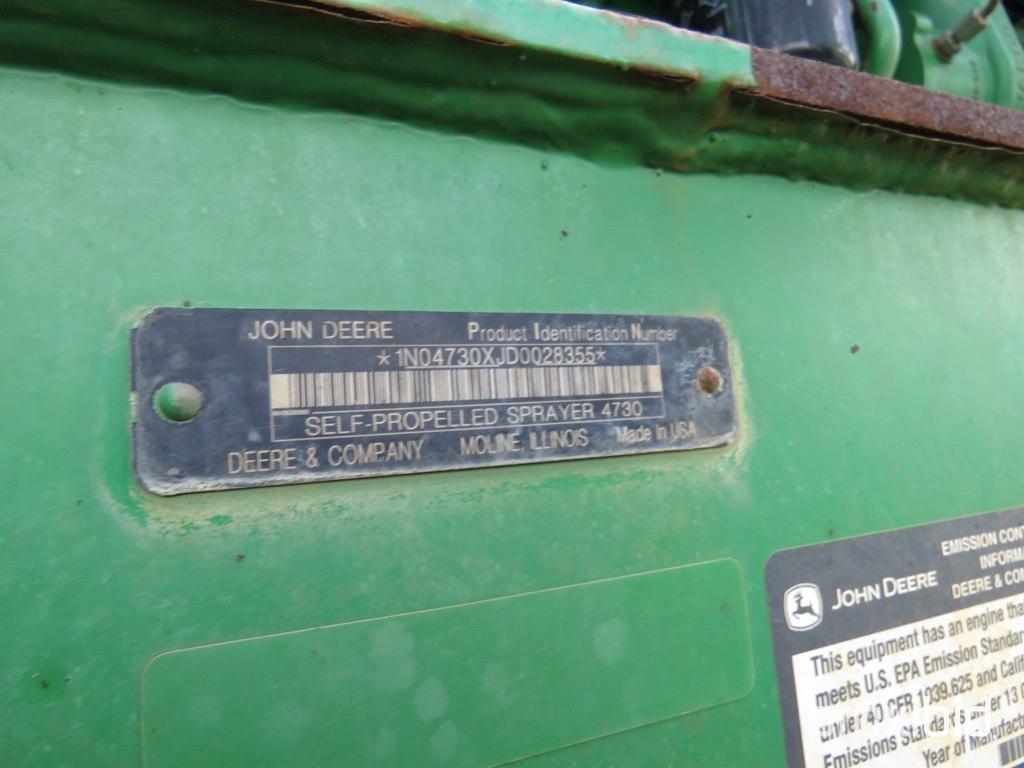 4730 JOHN DEERE SPRAYER