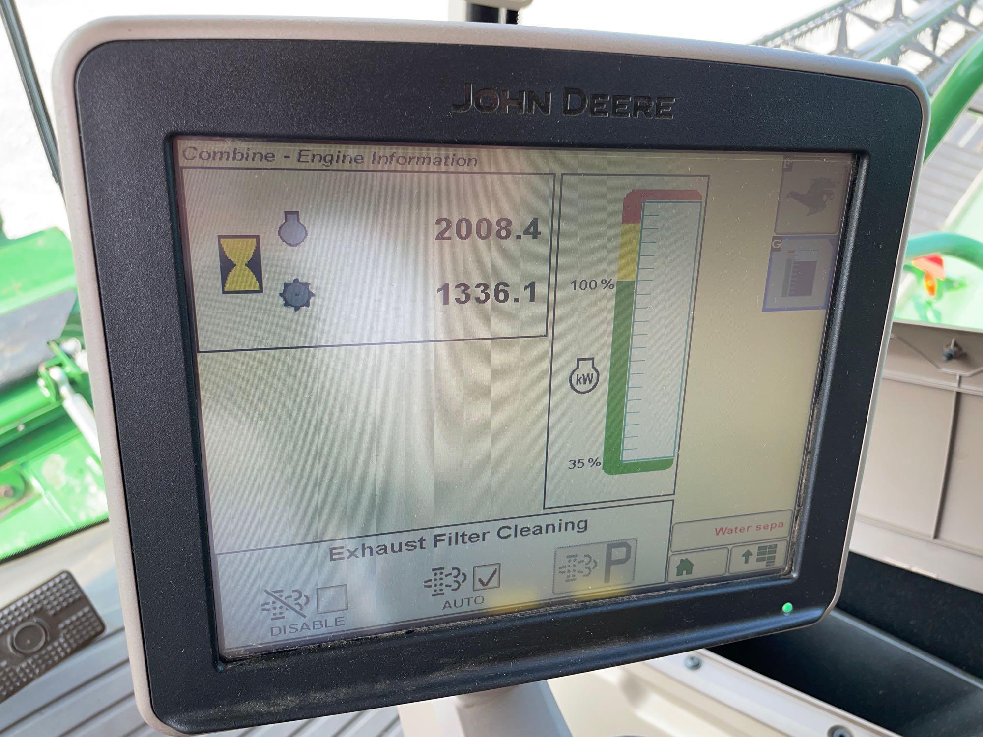 S670 JOHN DEERE COMBINE, 2013 YR.